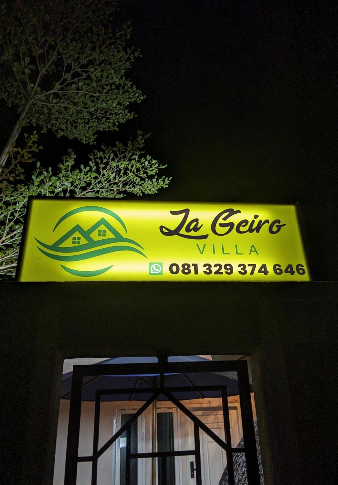 La Geiro Villa Labuan Bajo Εξωτερικό φωτογραφία